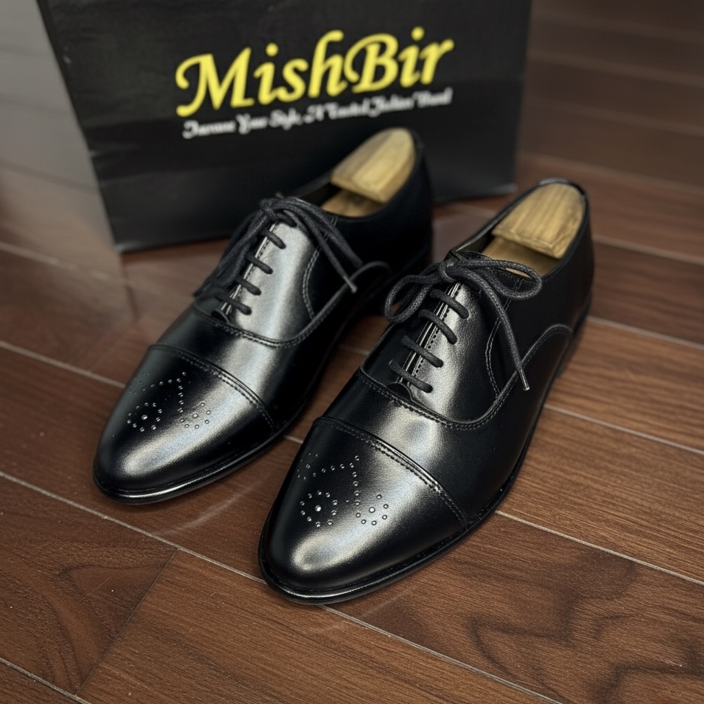 MishBir Men’s Oxford Shoes | 100% Pure Leather - Image 3